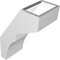 Ekena Millwork 5-in. W x 8-in. D x 12-in. H Monterey Architectural Grade PVC Knee Brace BRCP05X08X12MON - alternate 5